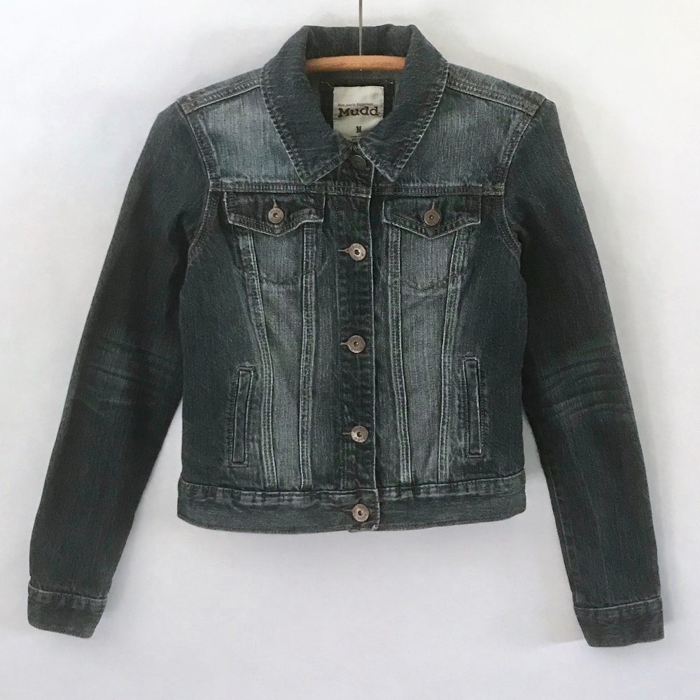 Mudd Denim Jacket Trucker Style Jean Jacket